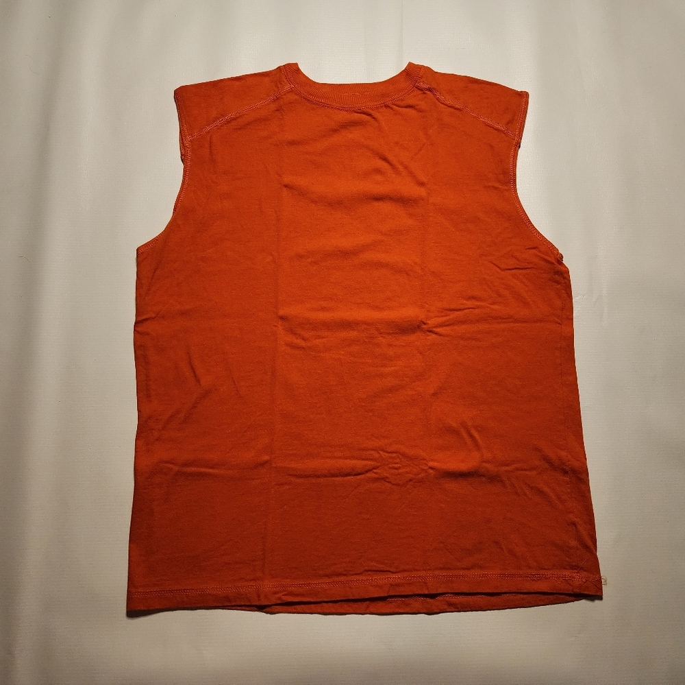 Arizona Tank Top Women's XL Orange Vintage Wear Round Neck Sleeveless Shirt